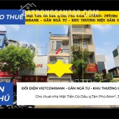 Cho thuê nhà Mặt Tiền Gò Dầu q.Tân Phú 64m², 3TẦNG- 20Triệu - CẠNH VIETCOMBANK
